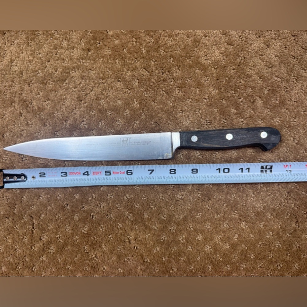 Zwilling J.A. Henckels 8-inch chef's knife. - Picture 6 of 6